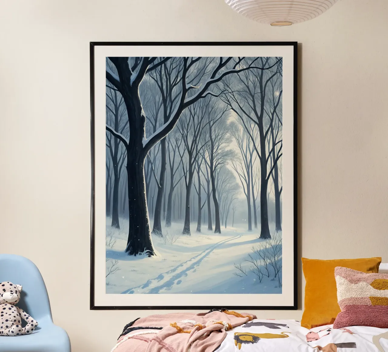 Sussurri di pace invernale poster da Artistic-shop