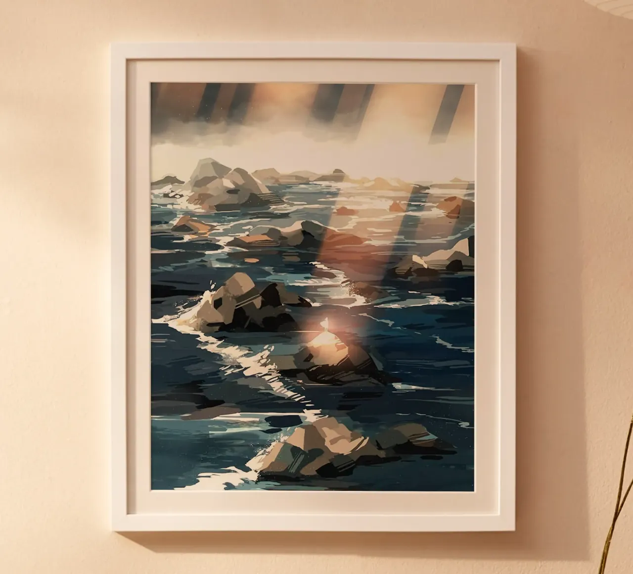 sun to the rock poster da firmana