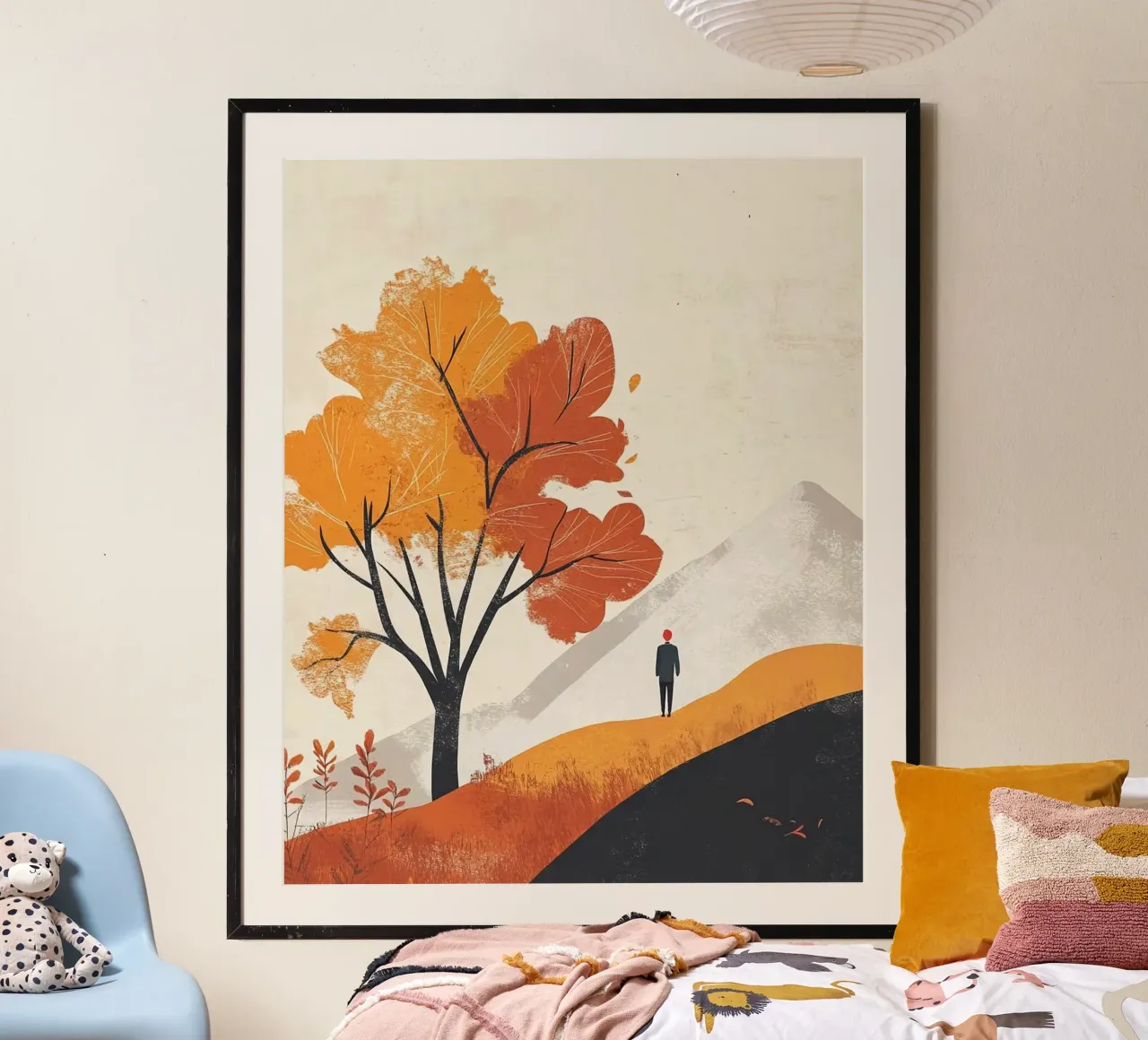 viewing the mountain poster da firmana