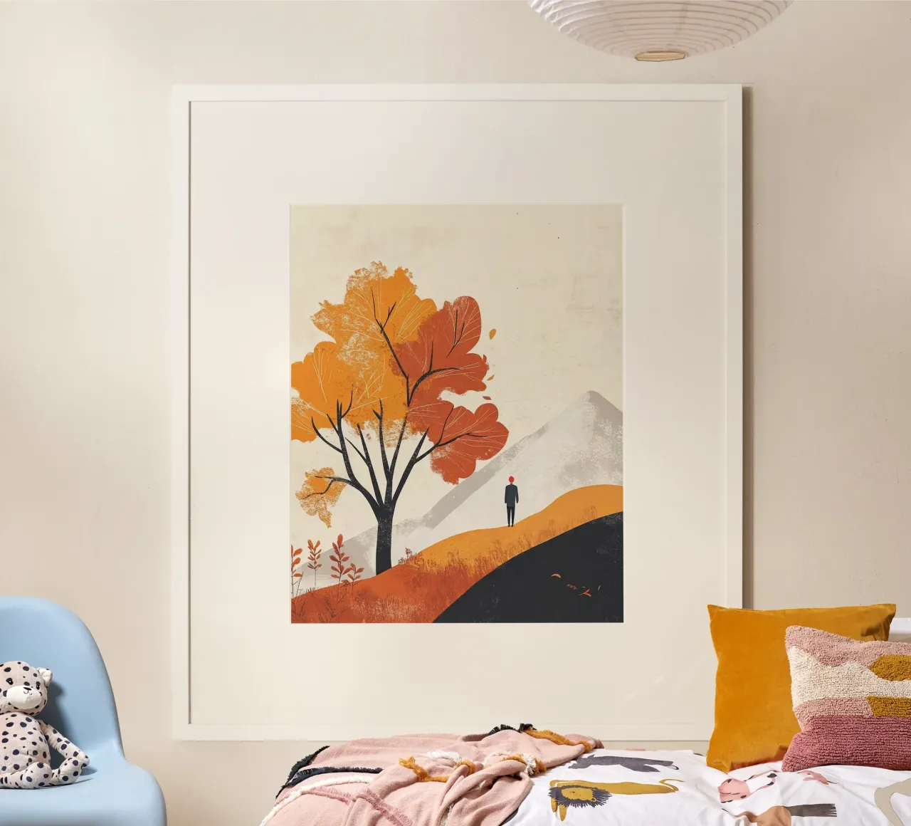 viewing the mountain poster da firmana