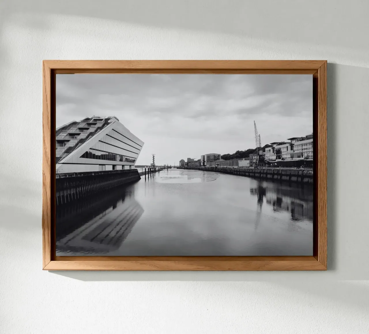 Dockland Reflections alluminio dibond da DigiWunderwerk