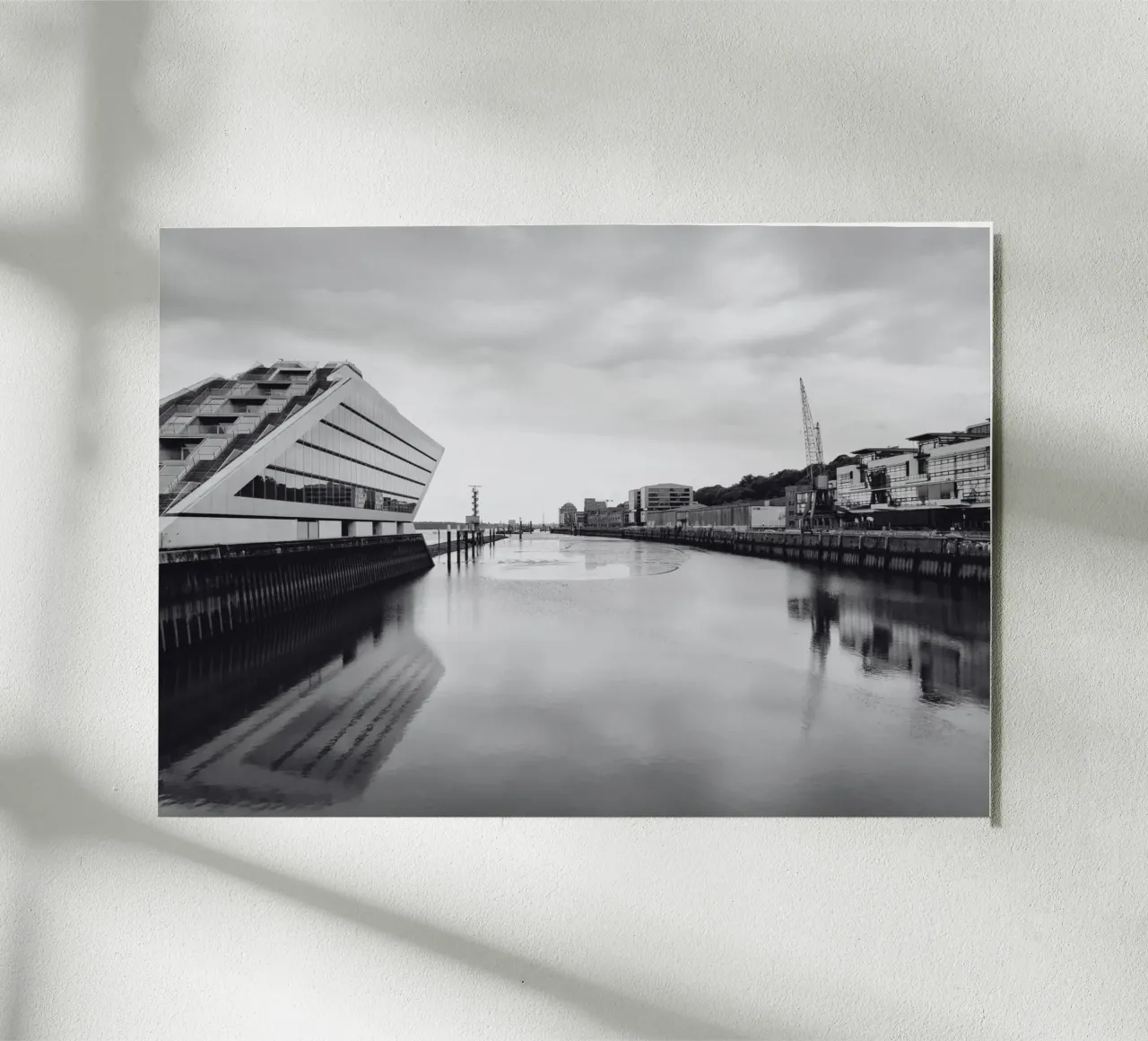 Dockland Reflections alluminio dibond da DigiWunderwerk