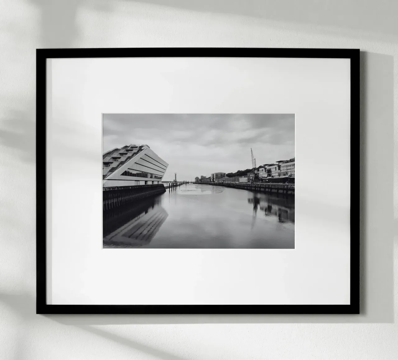 Dockland Reflections poster da DigiWunderwerk