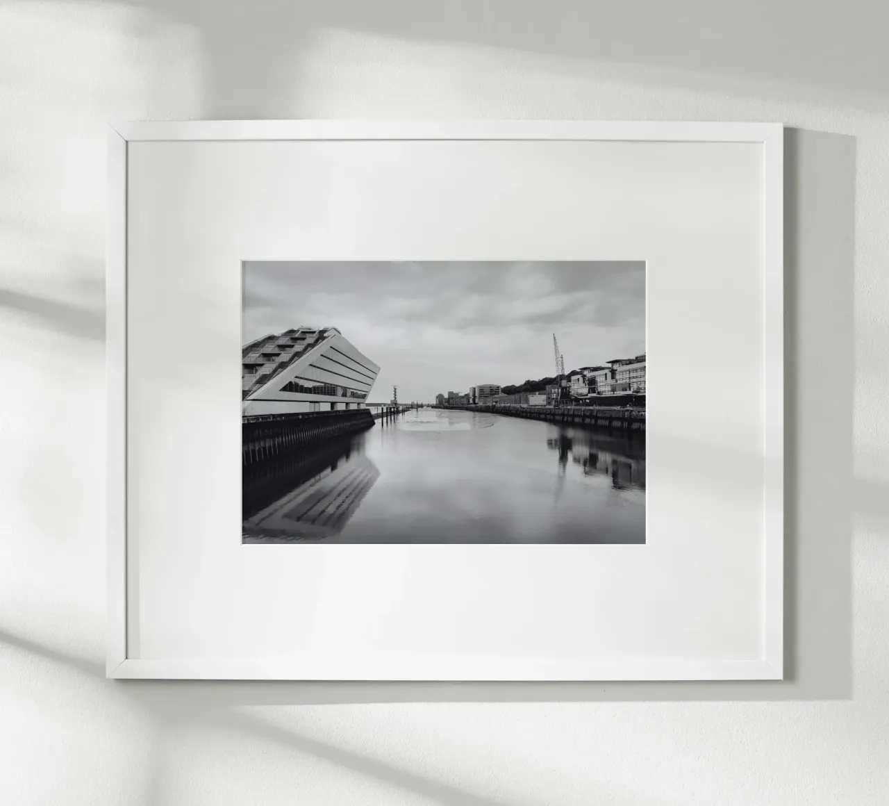 Dockland Reflections poster da DigiWunderwerk