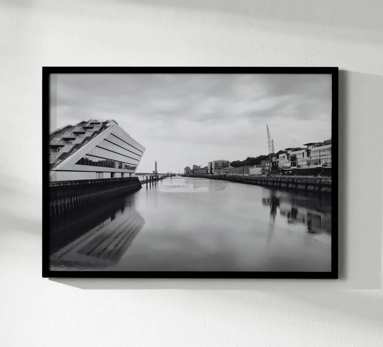 Dockland Reflections poster da DigiWunderwerk