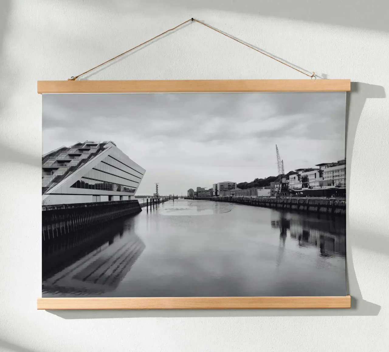 Dockland Reflections poster da DigiWunderwerk