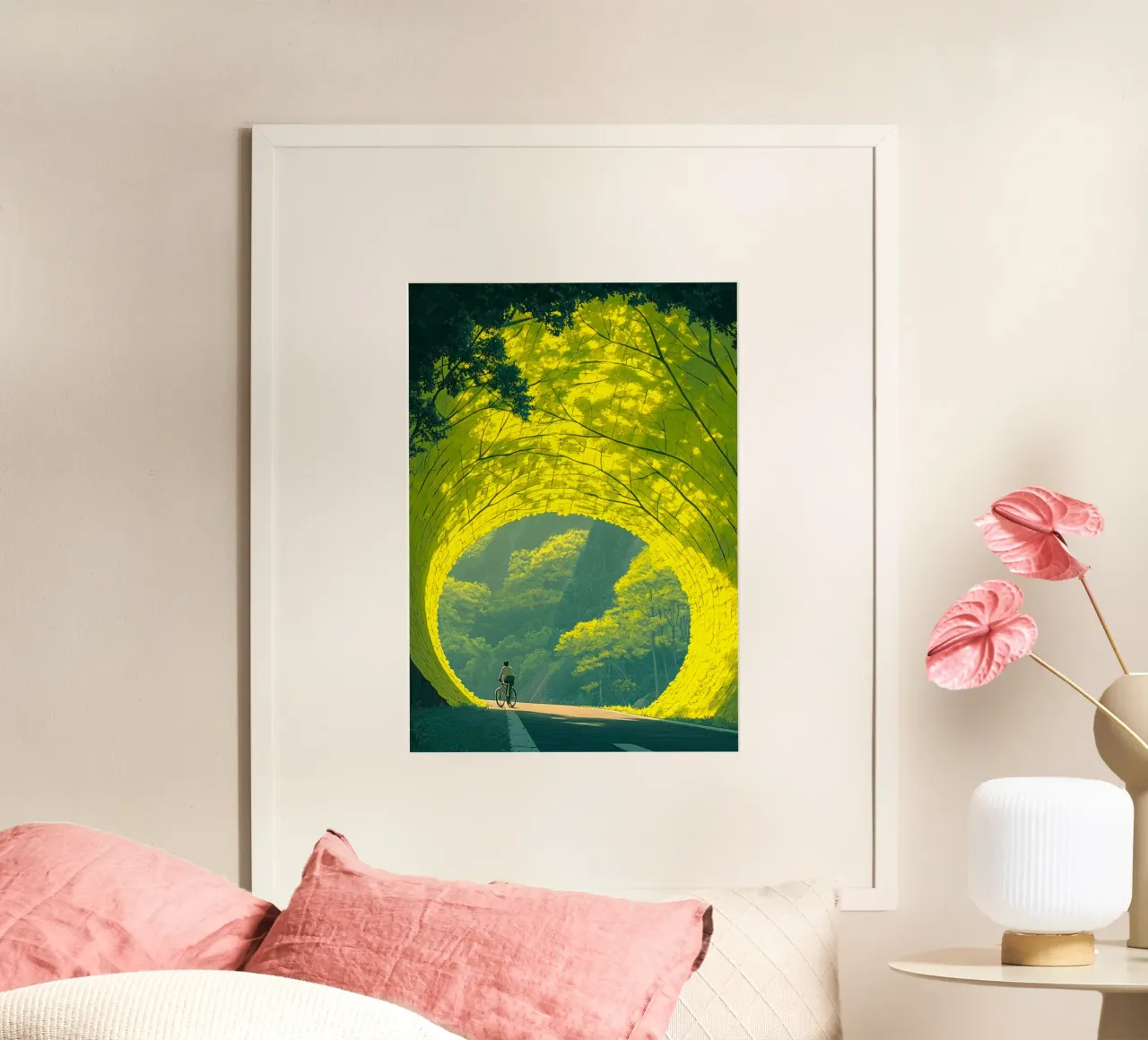 cycling in oral tree poster da firmana