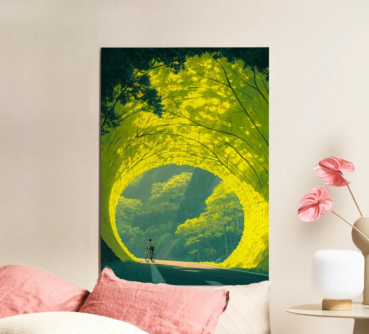 cycling in oral tree poster da firmana