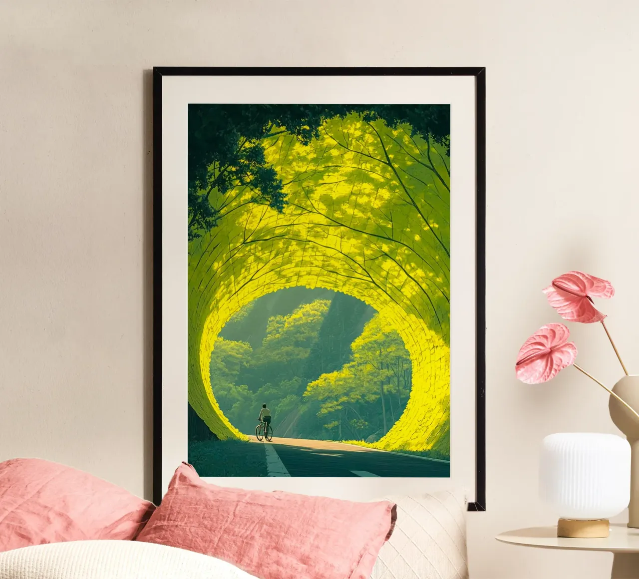 cycling in oral tree poster da firmana