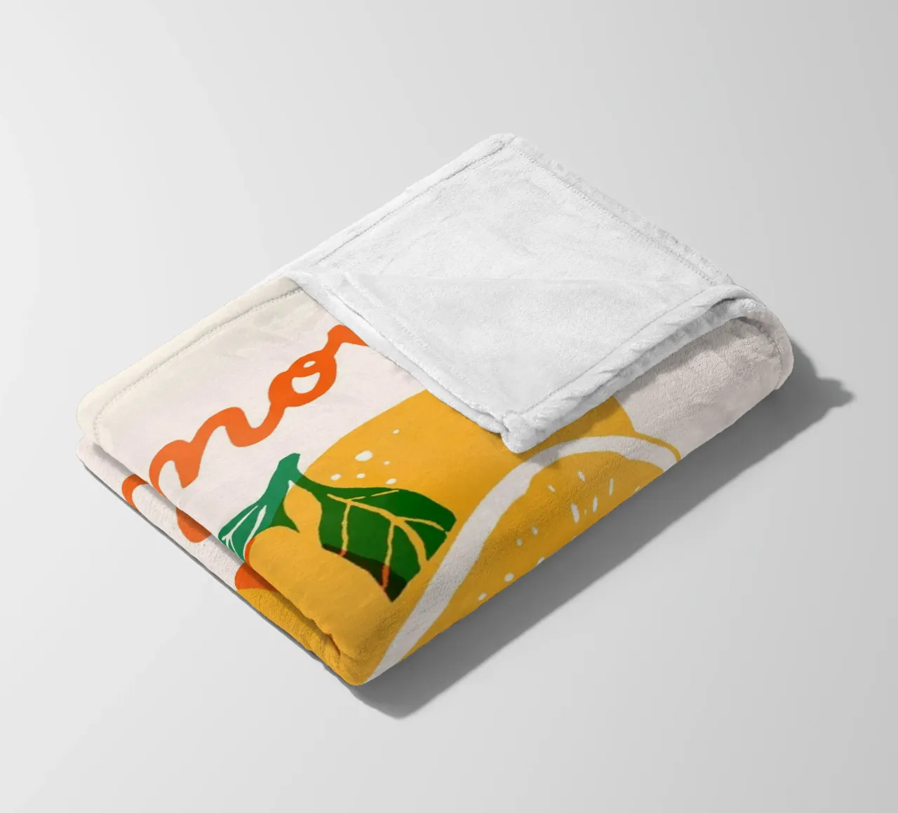 Lemon is Life coperta in pile da illusthera
