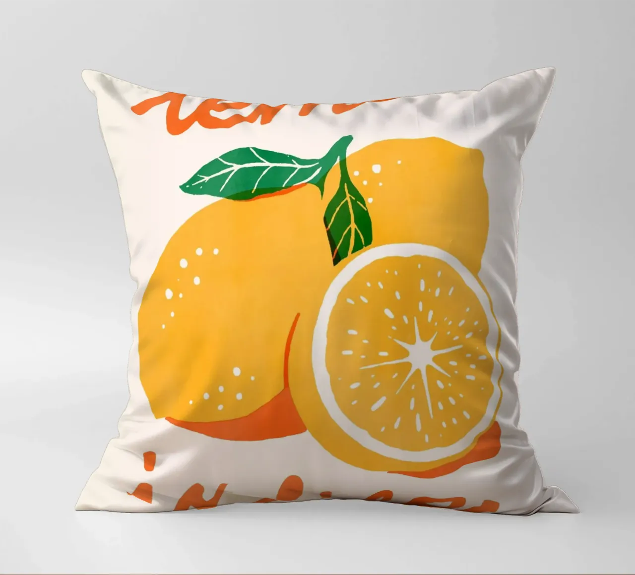 Lemon is Life cuscino da illusthera