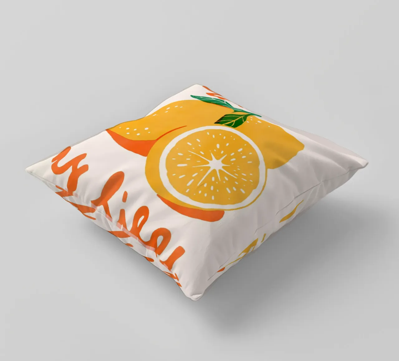 Lemon is Life cuscino da illusthera