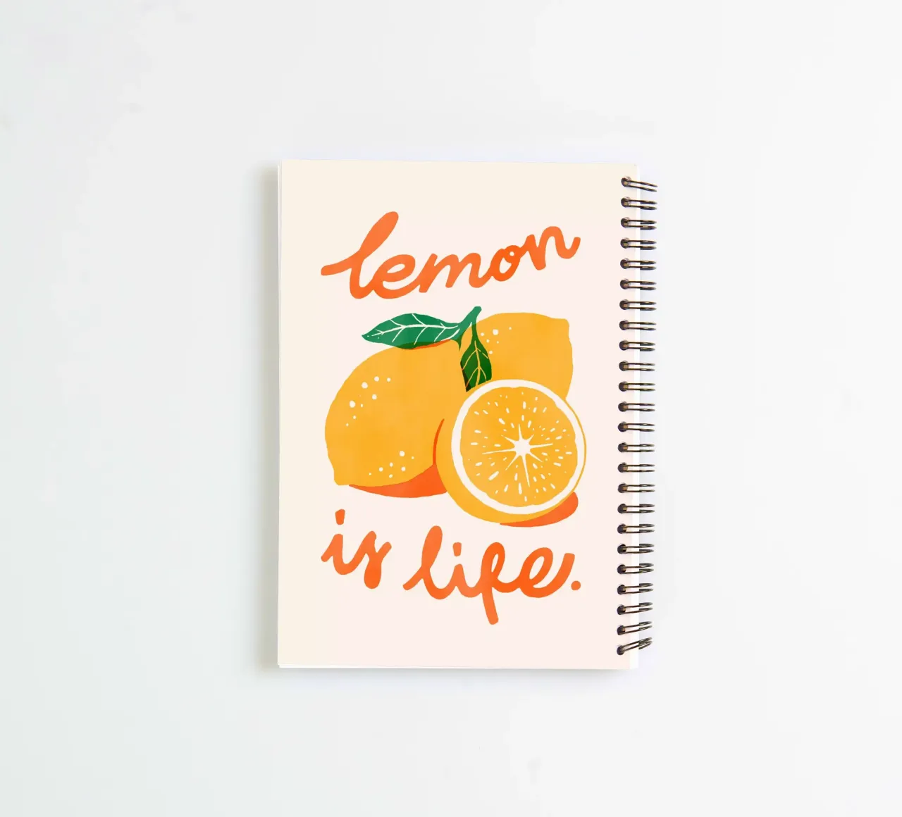 Lemon is Life carnet à spirale de illusthera