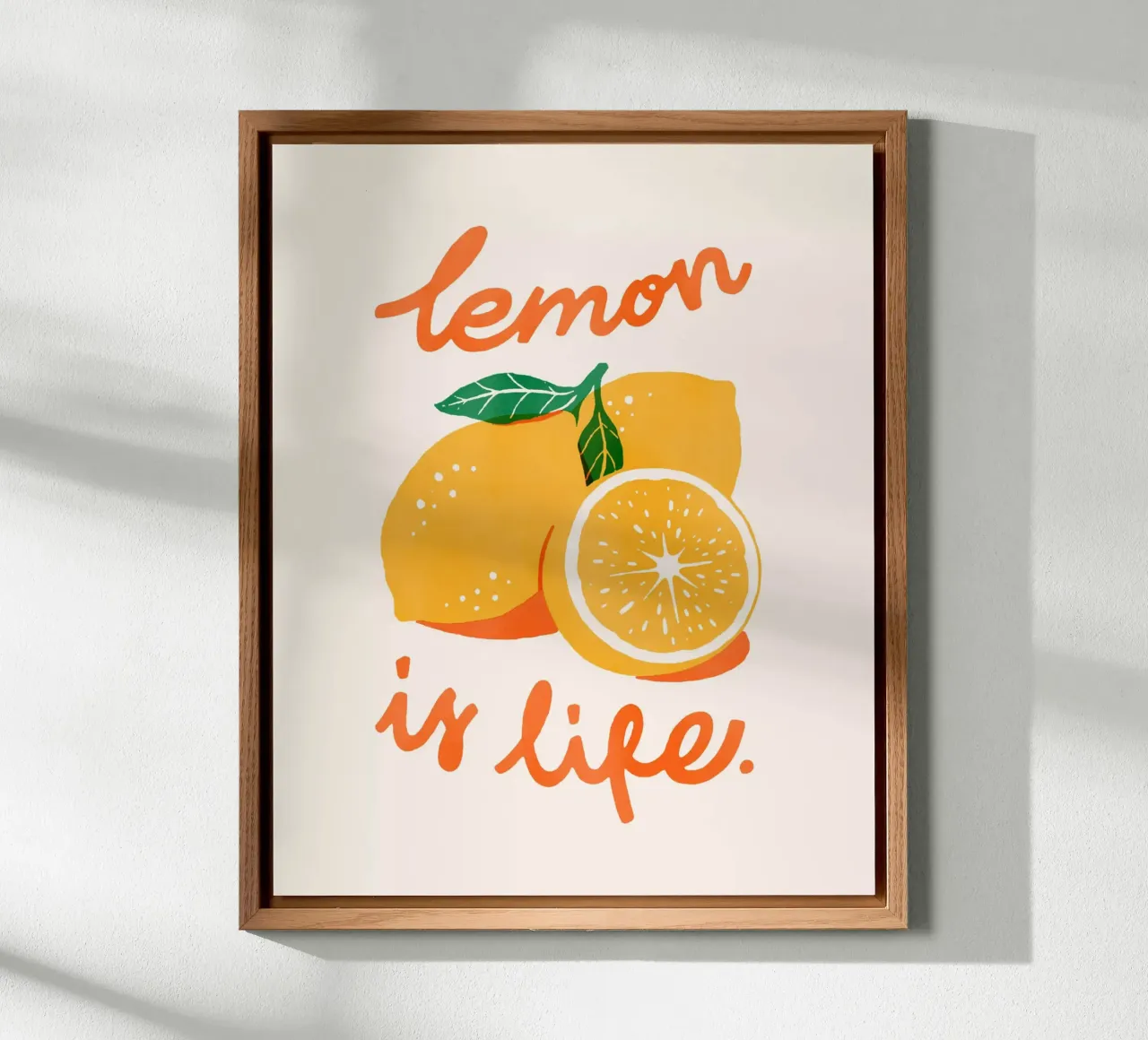 Lemon is Life alluminio dibond da illusthera