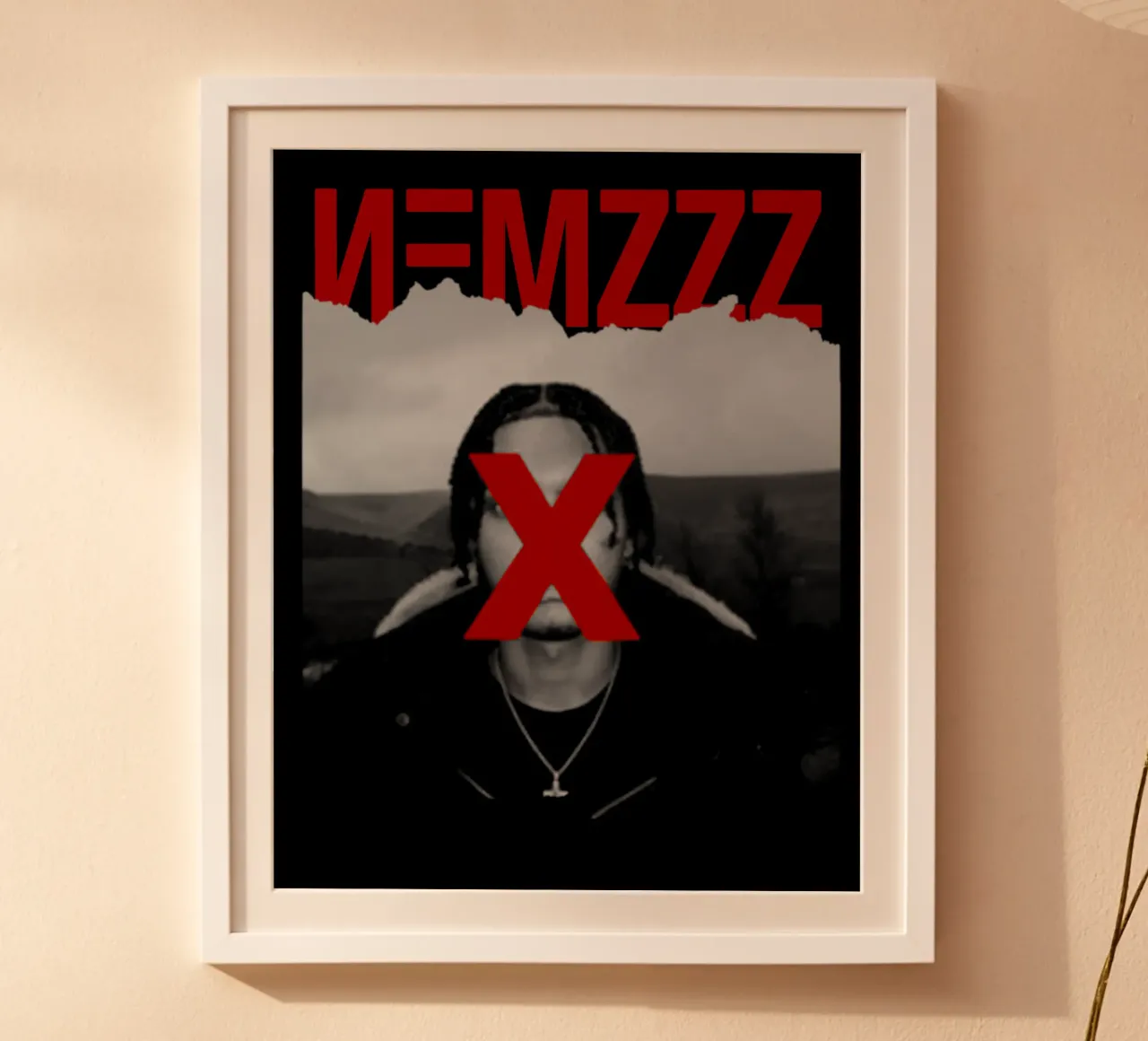 Maglietta Nemzzz- X Sign Essential poster da altoquerecords_ve