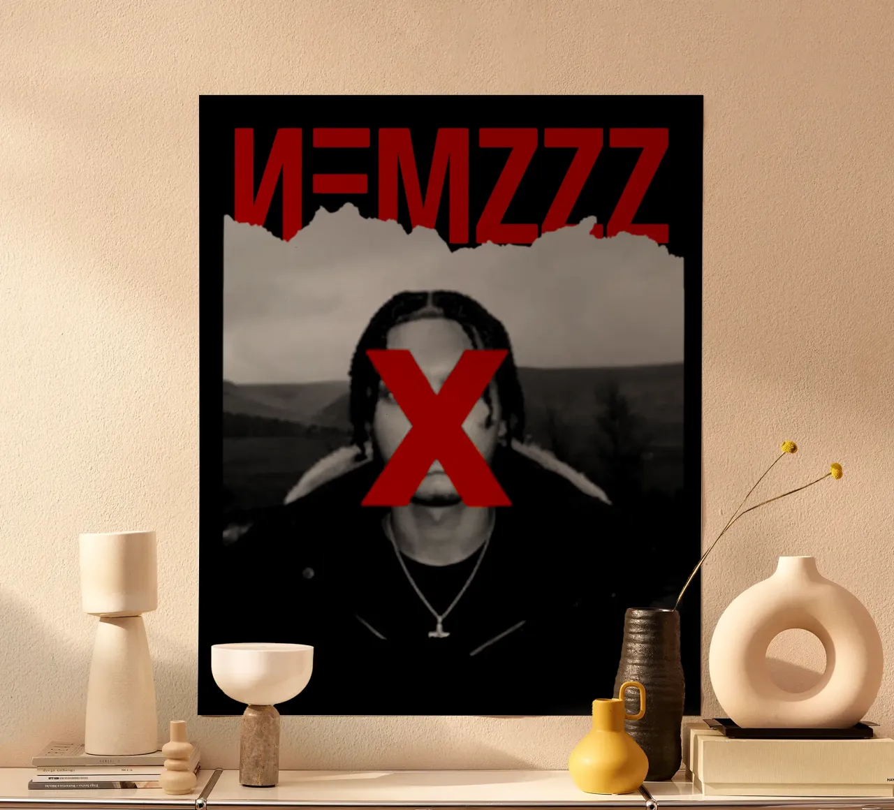 Maglietta Nemzzz- X Sign Essential poster da altoquerecords_ve