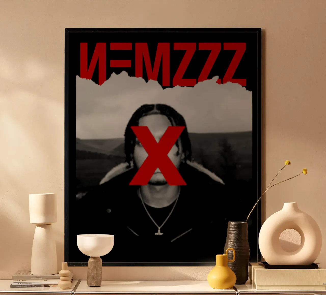 Maglietta Nemzzz- X Sign Essential poster da altoquerecords_ve