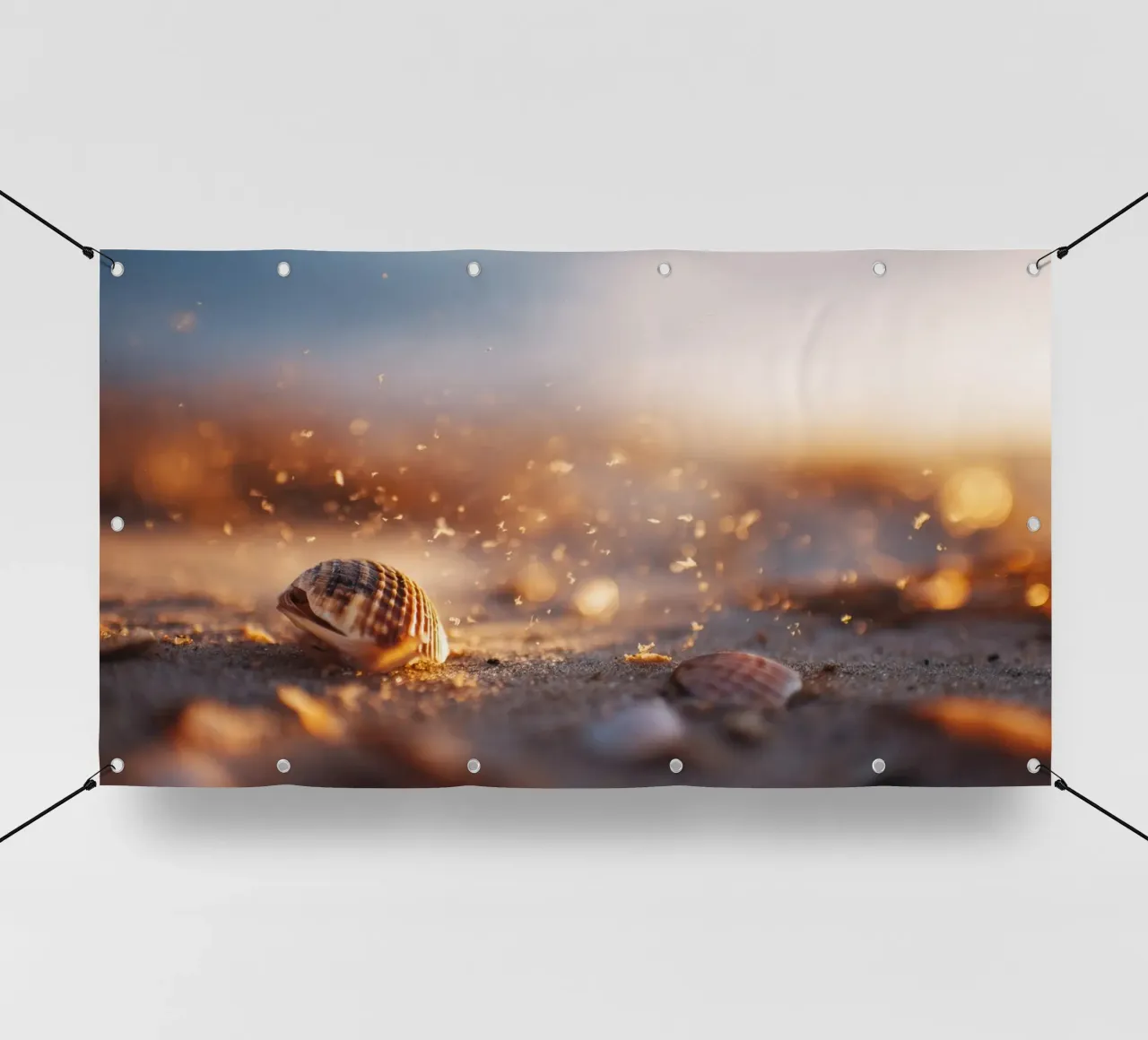 Bokeh Beach No 02 telo in pvc da treechild