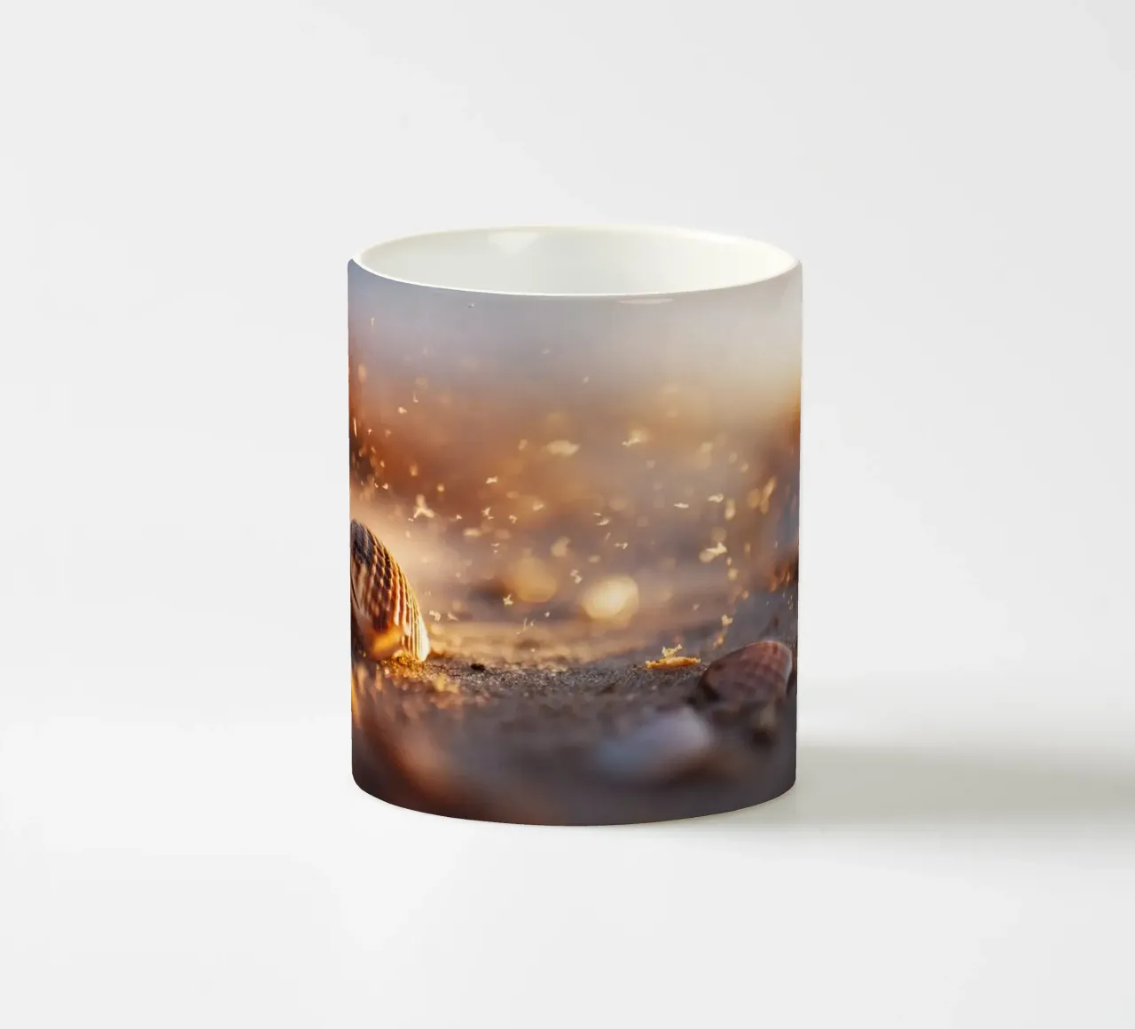 Bokeh Beach No 02 tazza in ceramica da treechild