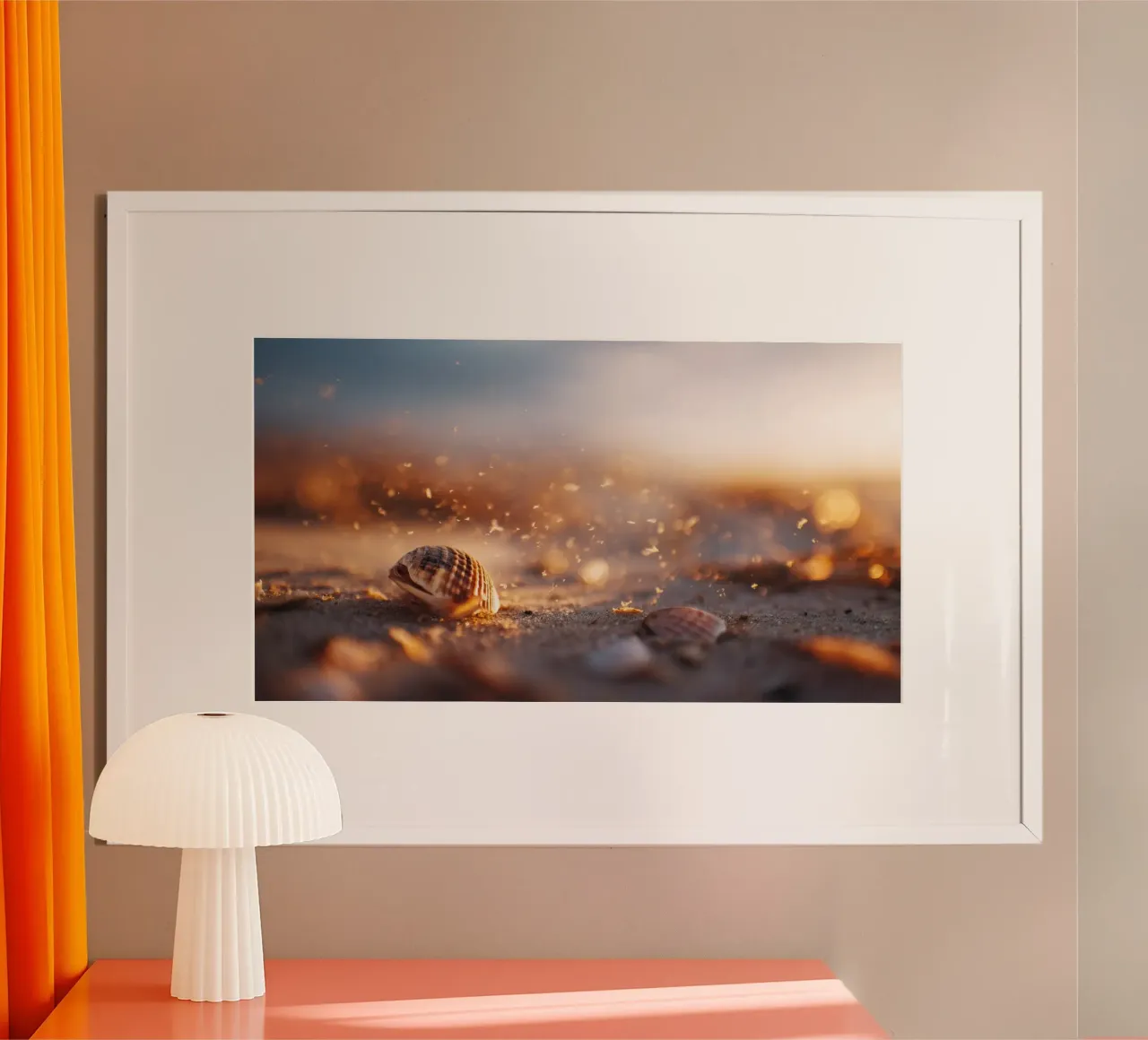 Bokeh Beach No 02 poster da treechild