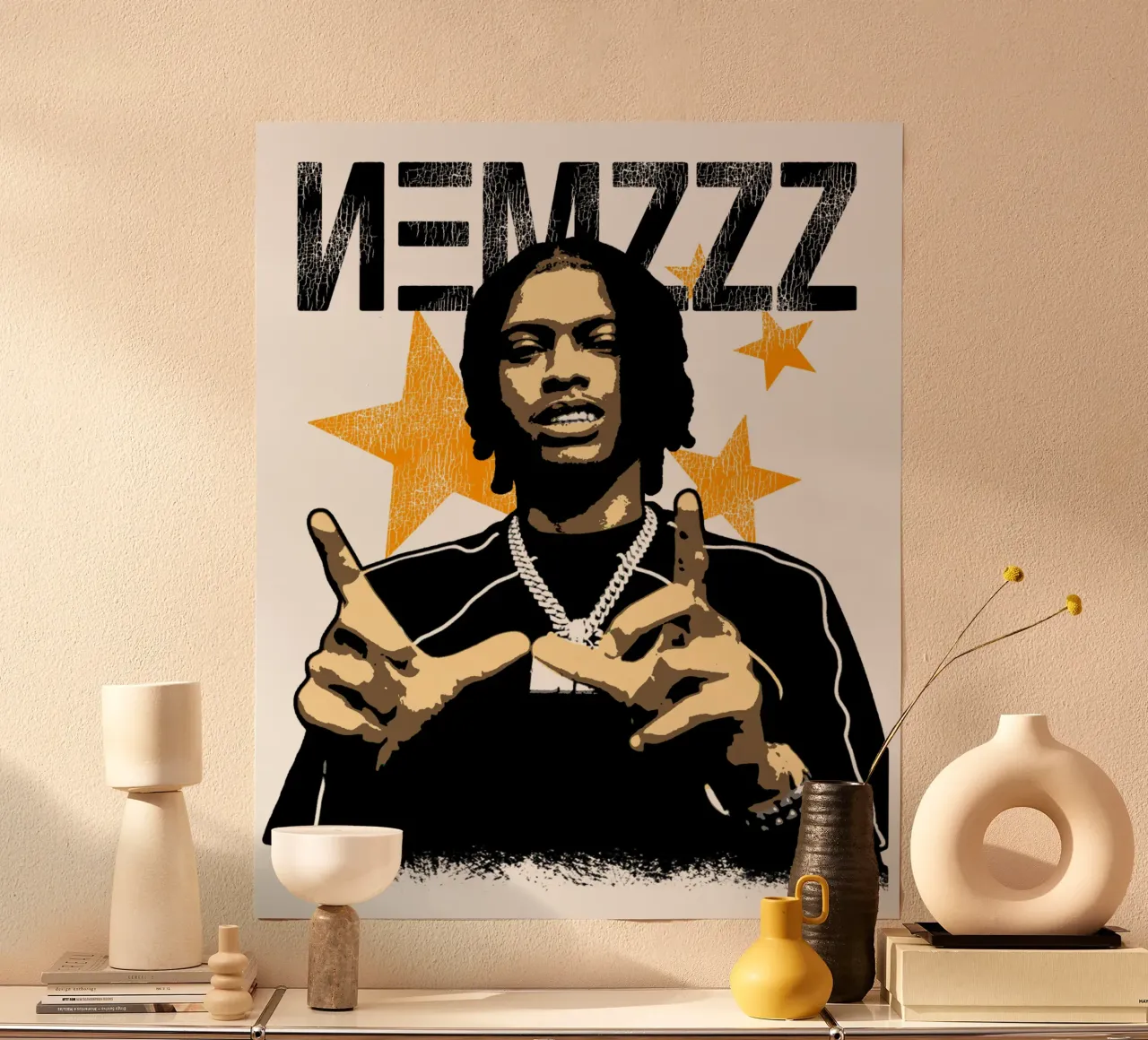 Maglietta Nemzzz stile classico poster da altoquerecords_ve