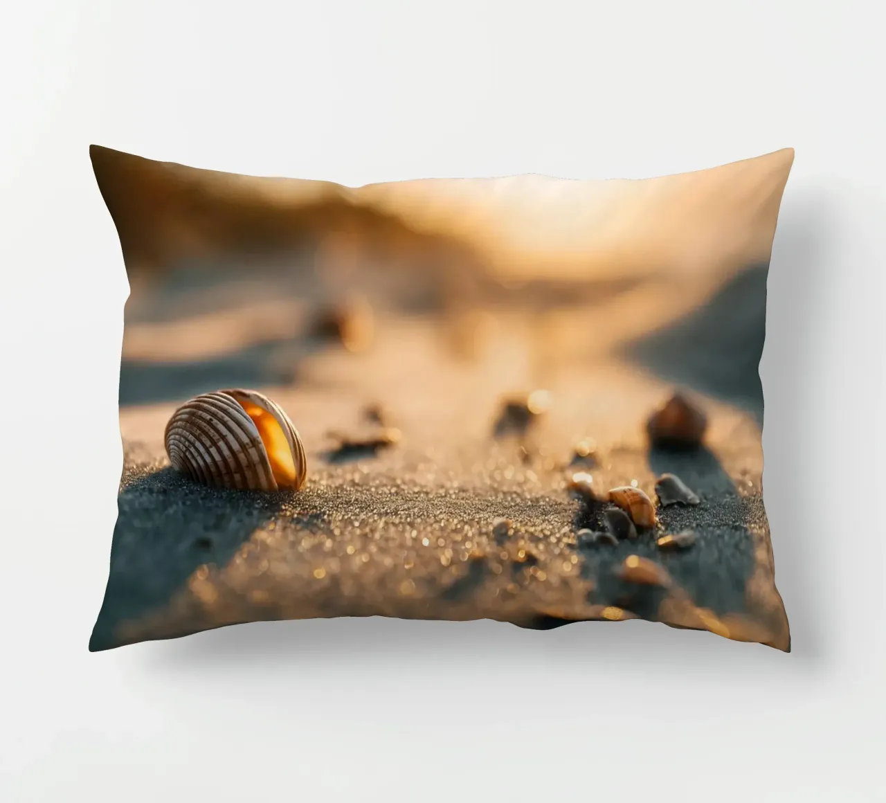 Bokeh Beach No 04 cuscino da treechild