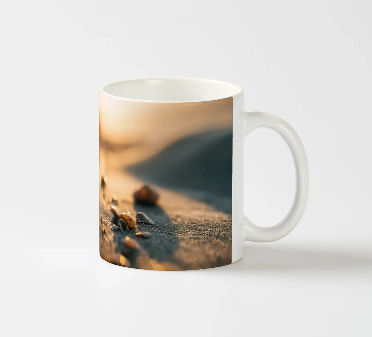 Bokeh Beach No 04 tazza in ceramica da treechild