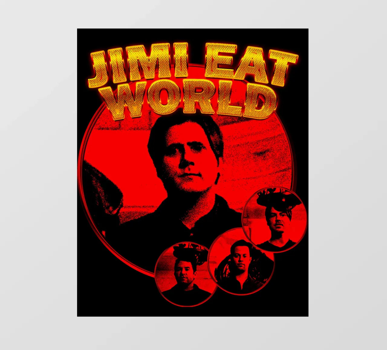 stile grunge Rock Jimmy eat world pellicola backlit da igoshdesigns