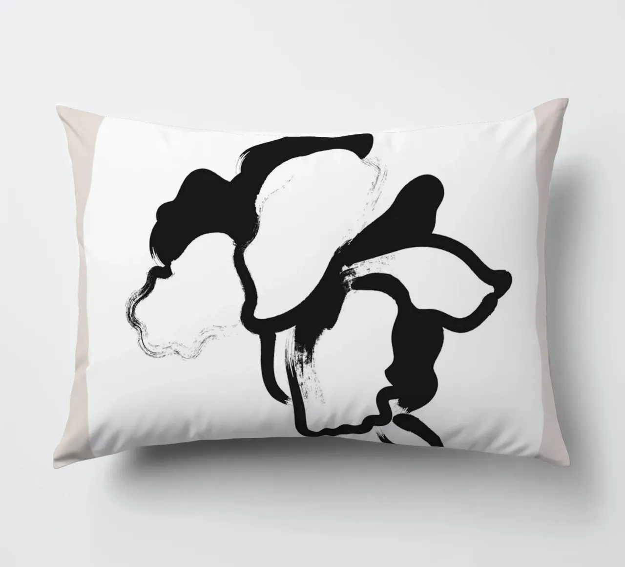 Boho Bohemian 1 Poppy cuscino da Boho Print Collection