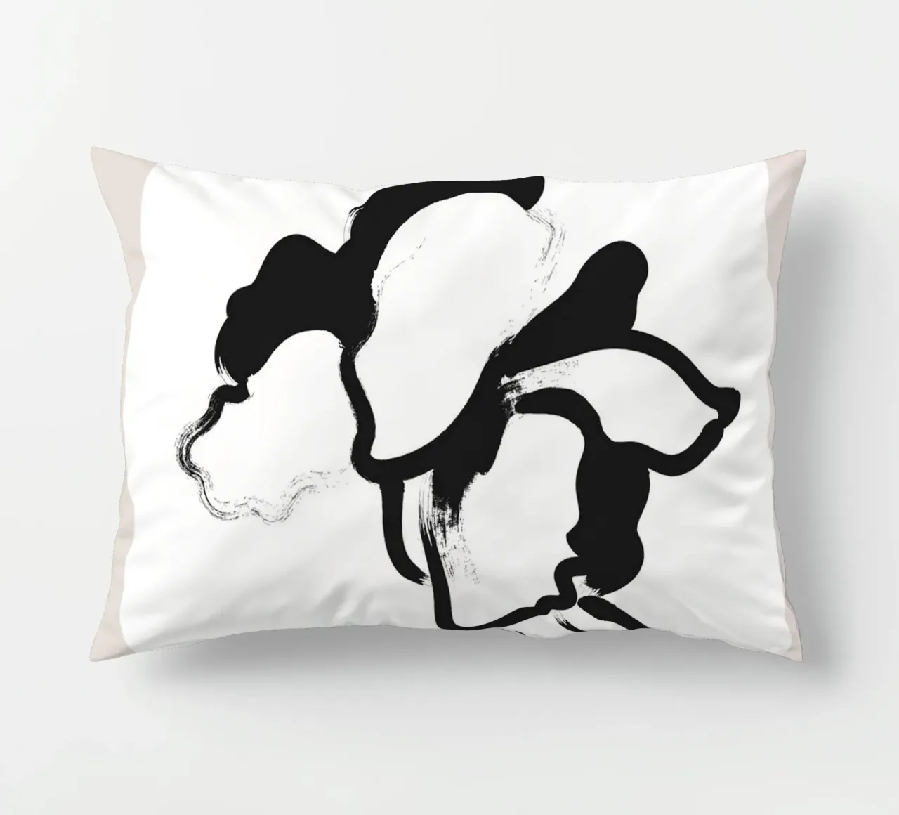 Boho Bohemian 1 Poppy cuscino da Boho Print Collection