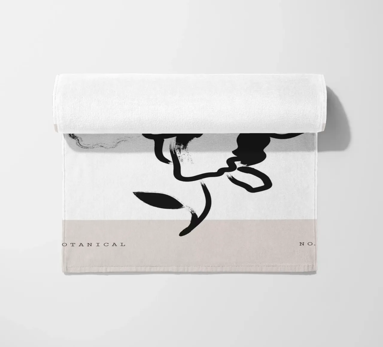 Boho Bohemian 1 Poppy telo mare da Boho Print Collection