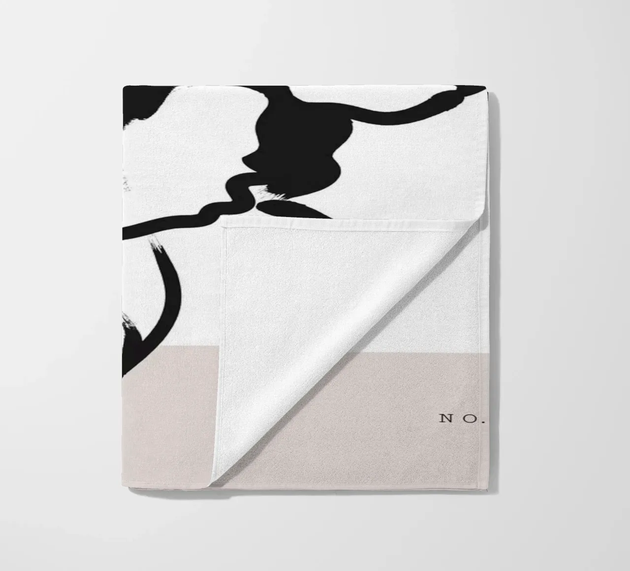 Boho Bohemian 1 Poppy telo mare da Boho Print Collection