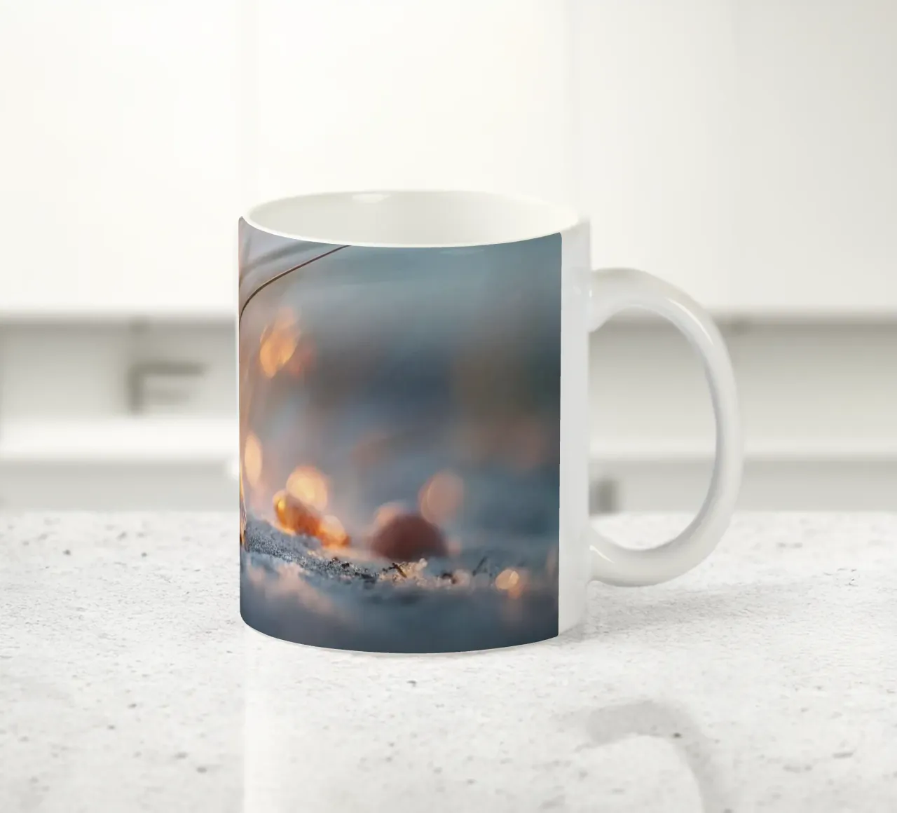 Bokeh Beach No 05 tazza in ceramica da treechild