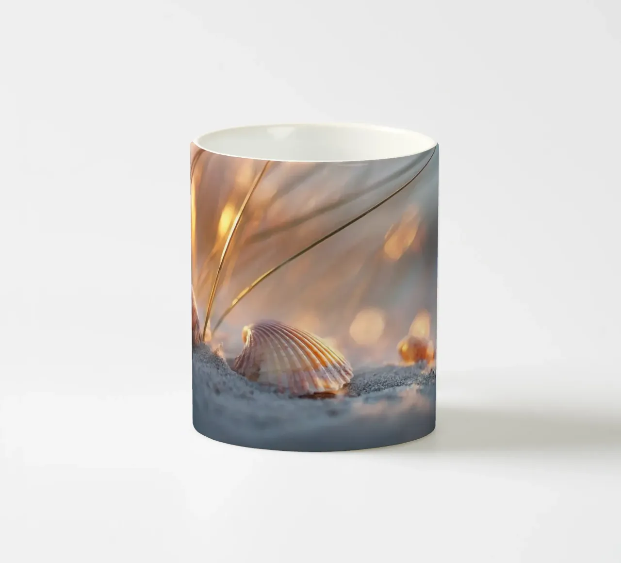 Bokeh Beach No 05 tazza in ceramica da treechild