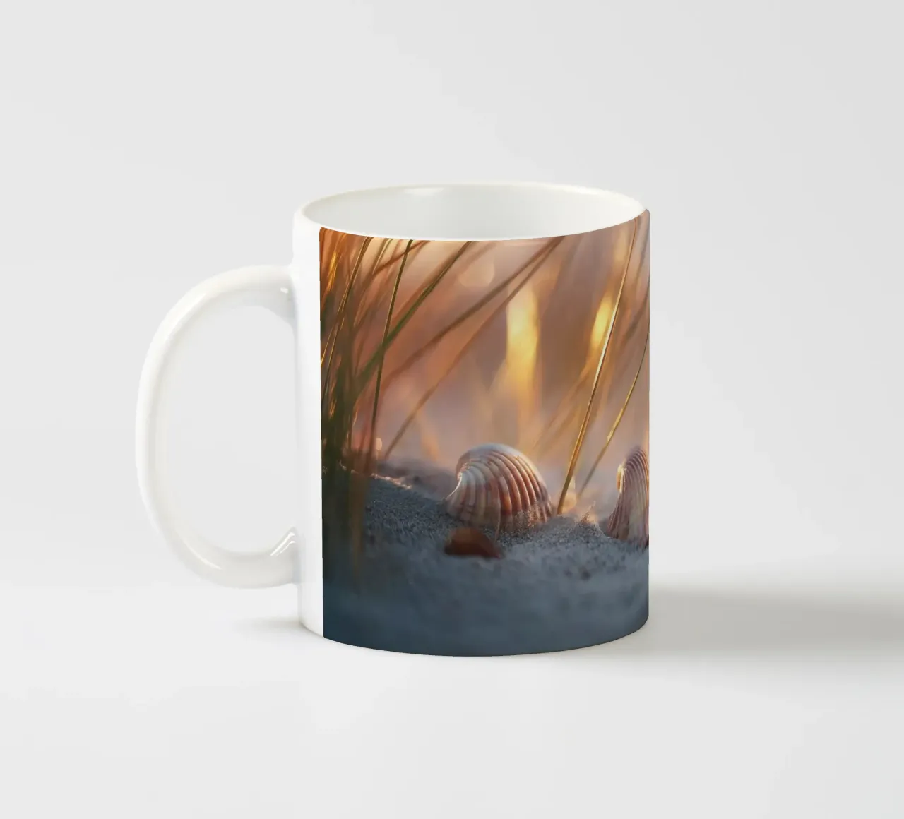 Bokeh Beach No 05 tazza in ceramica da treechild