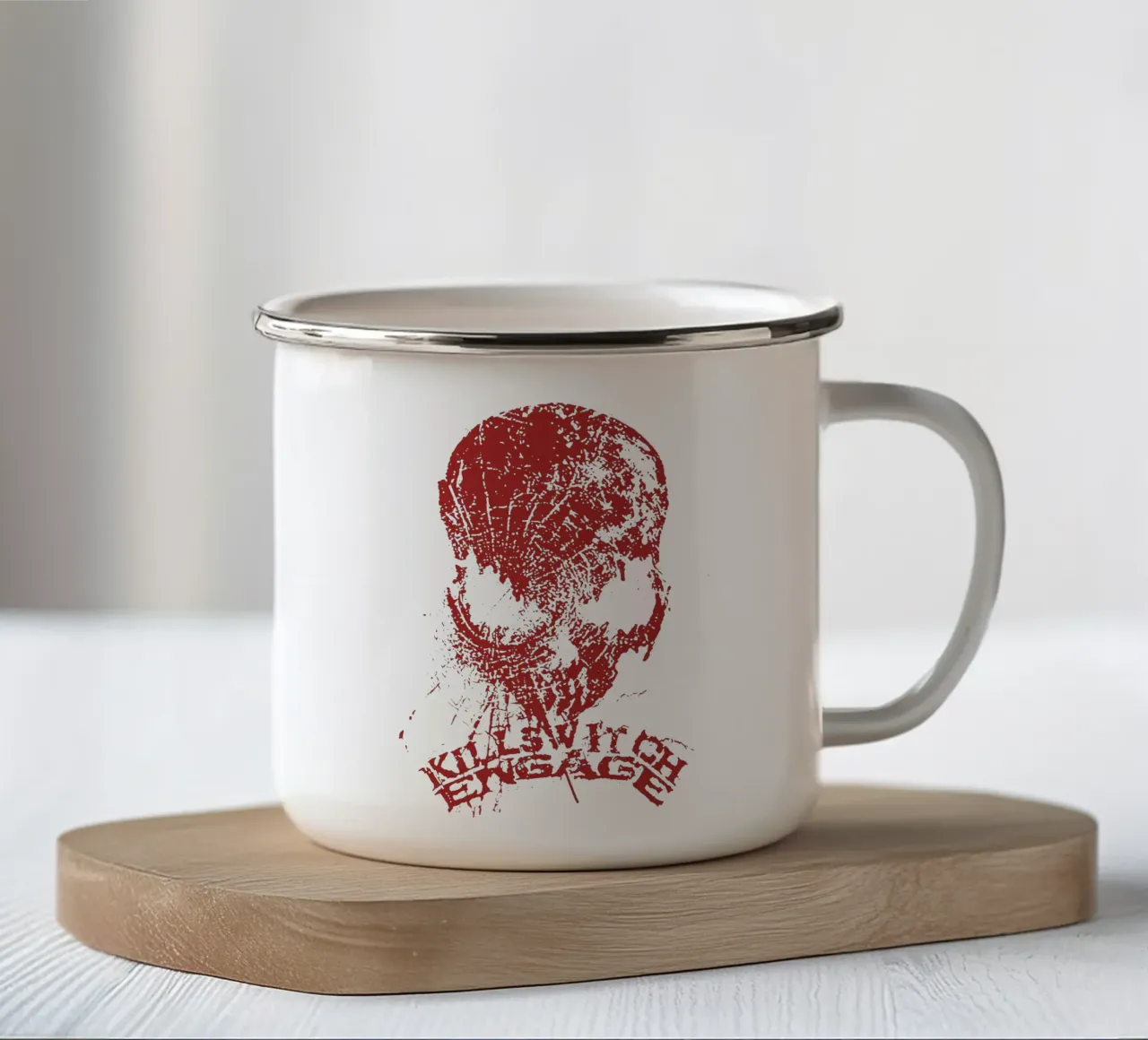Metalcore Killswitch Engage tazza in smalto da mannys_artt