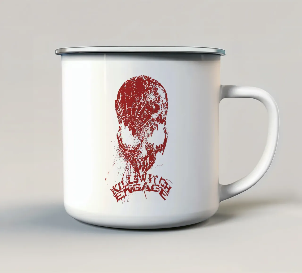 Metalcore Killswitch Engage tazza in smalto da mannys_artt