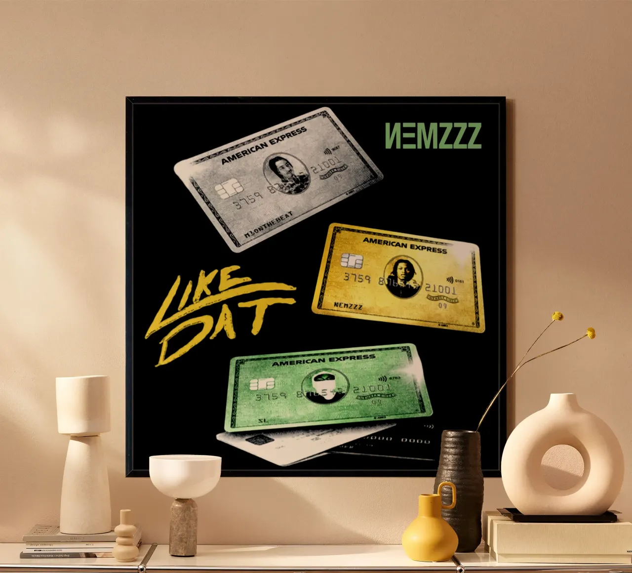 Maglietta classica Like Dat Nemzzz poster da altoquerecords_ve