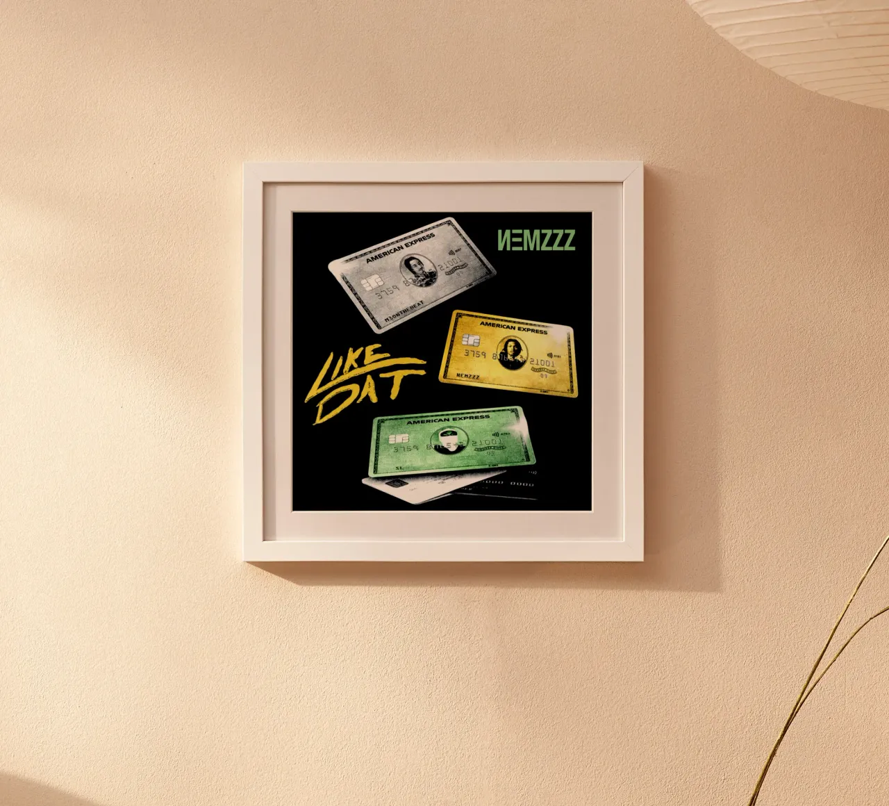 Maglietta classica Like Dat Nemzzz poster da altoquerecords_ve