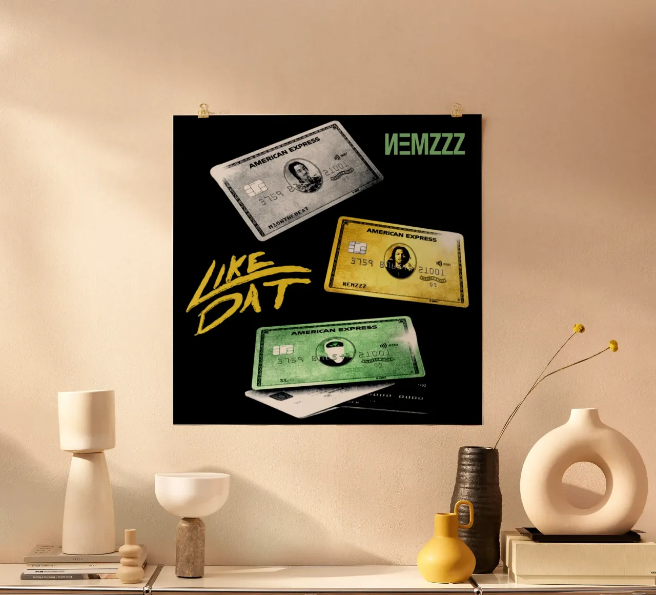 Maglietta classica Like Dat Nemzzz poster da altoquerecords_ve
