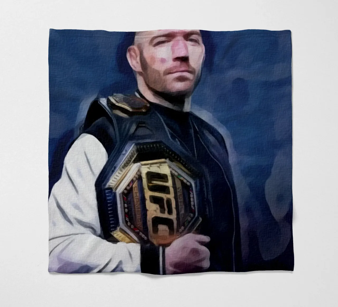 Dricus Du Plessis Campione UFC 2024 coperta in pile da dan band