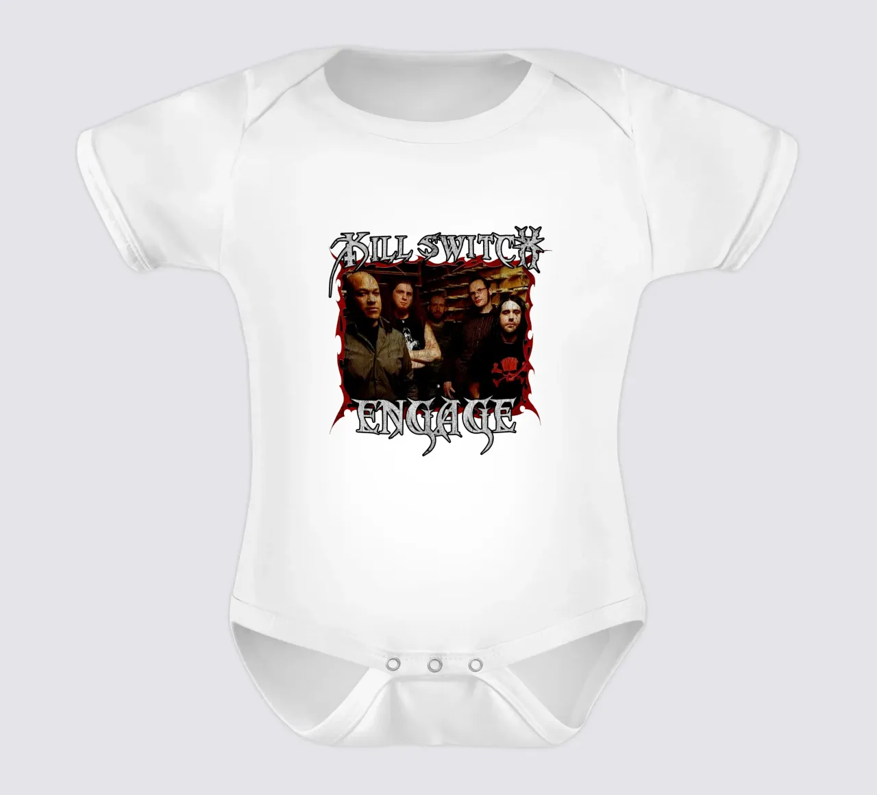 Grunge Style Killswitch Engage a body de bebé de mannys_artt