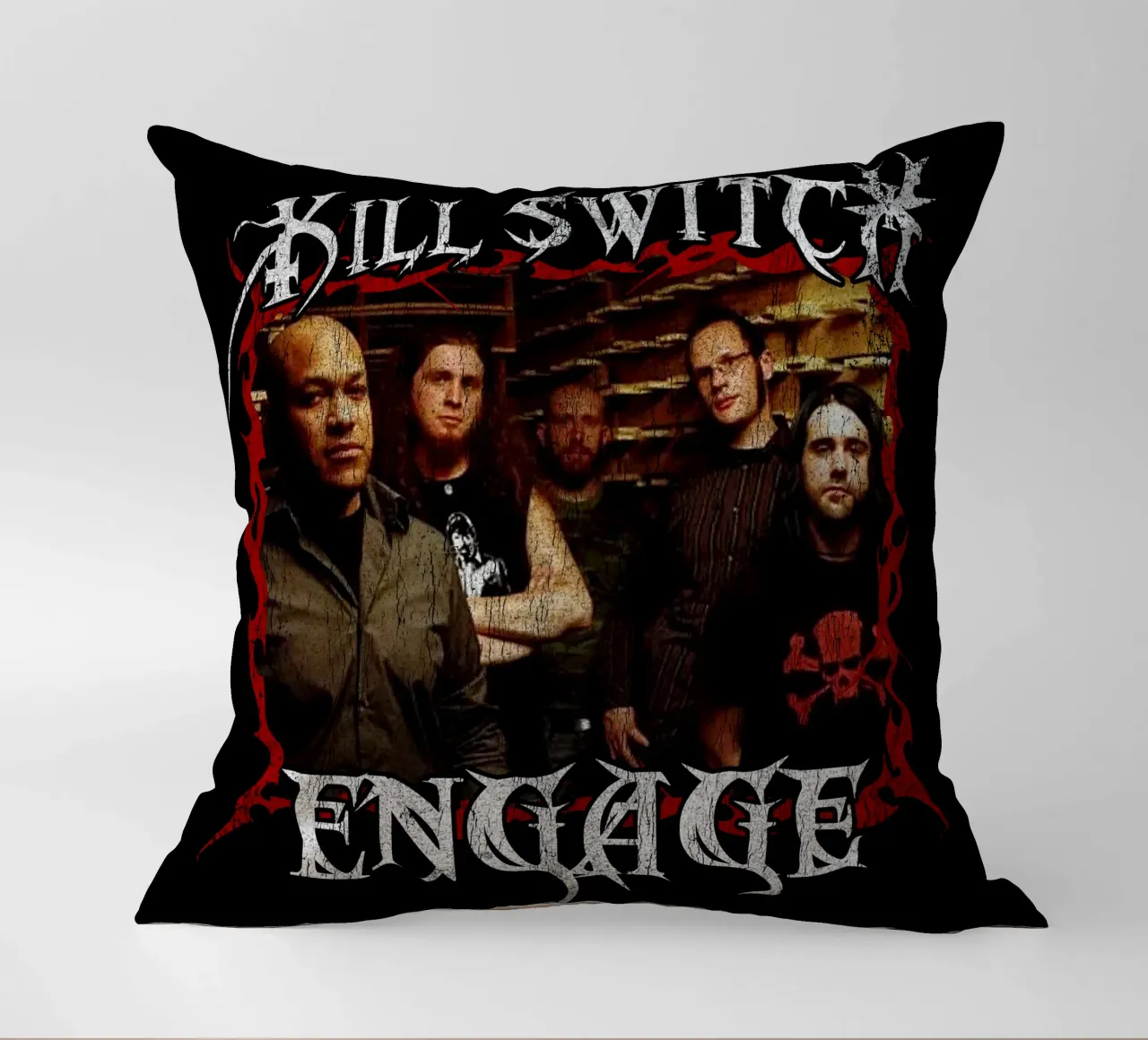 Stile Grunge Killswitch Engage a cuscino da mannys_artt