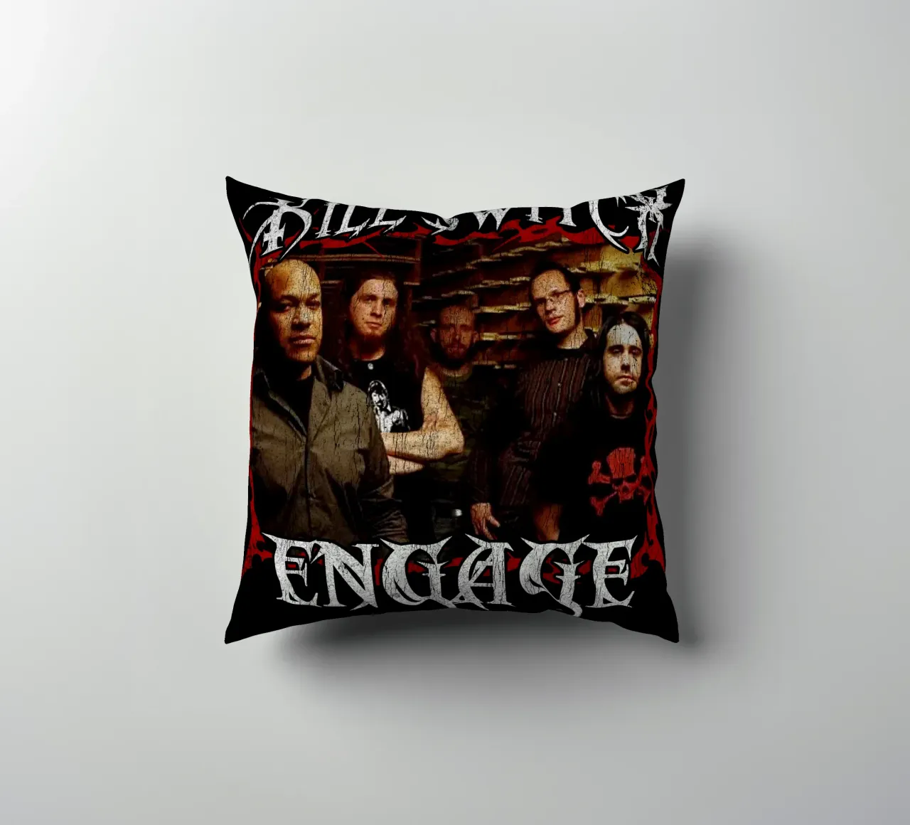 Stile Grunge Killswitch Engage a cuscino da mannys_artt