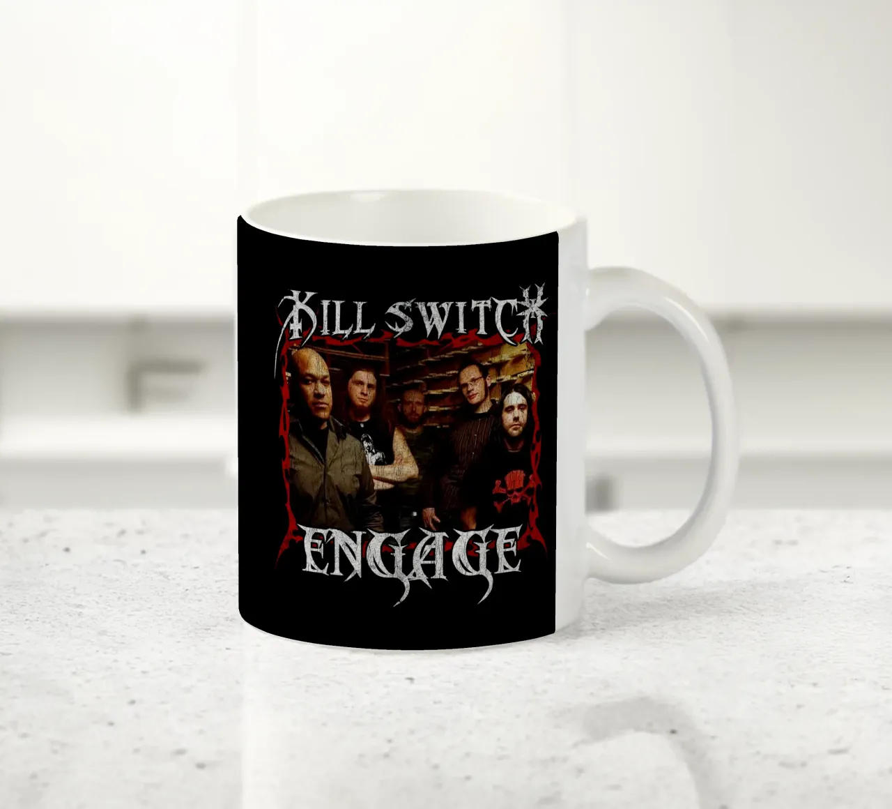 Stile Grunge Killswitch Engage a tazza in ceramica da mannys_artt