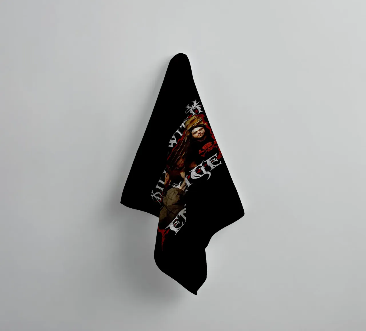 Grunge Style Killswitch Engage a towel by mannys_artt