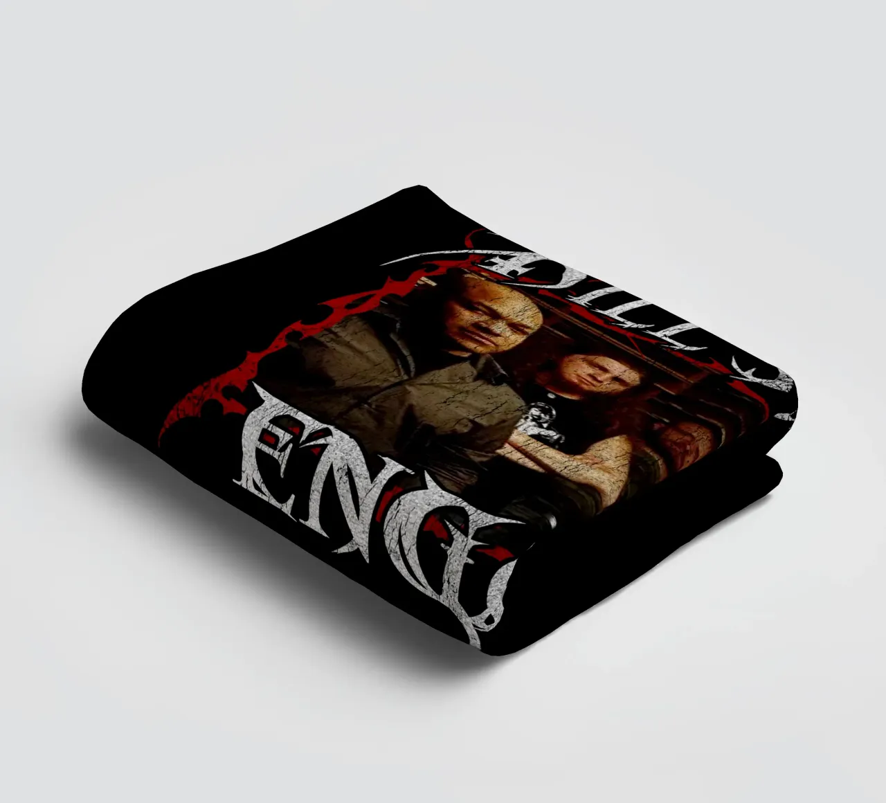 Grunge Style Killswitch Engage a towel by mannys_artt