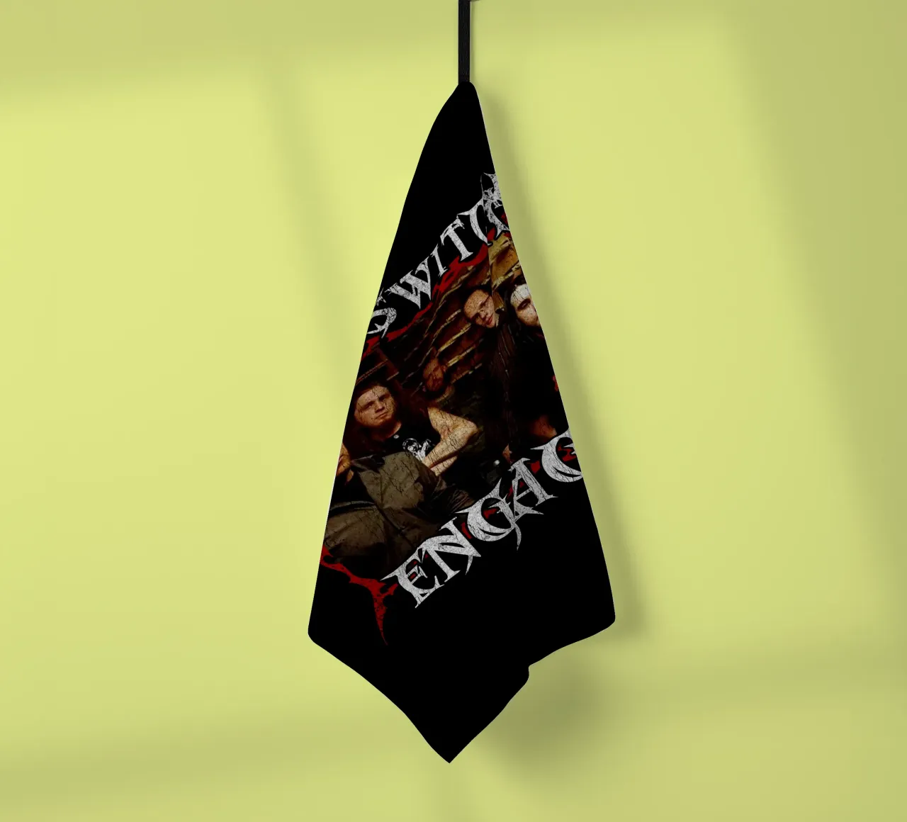 Stile Grunge Killswitch Engage a canovaccio da cucina da mannys_artt