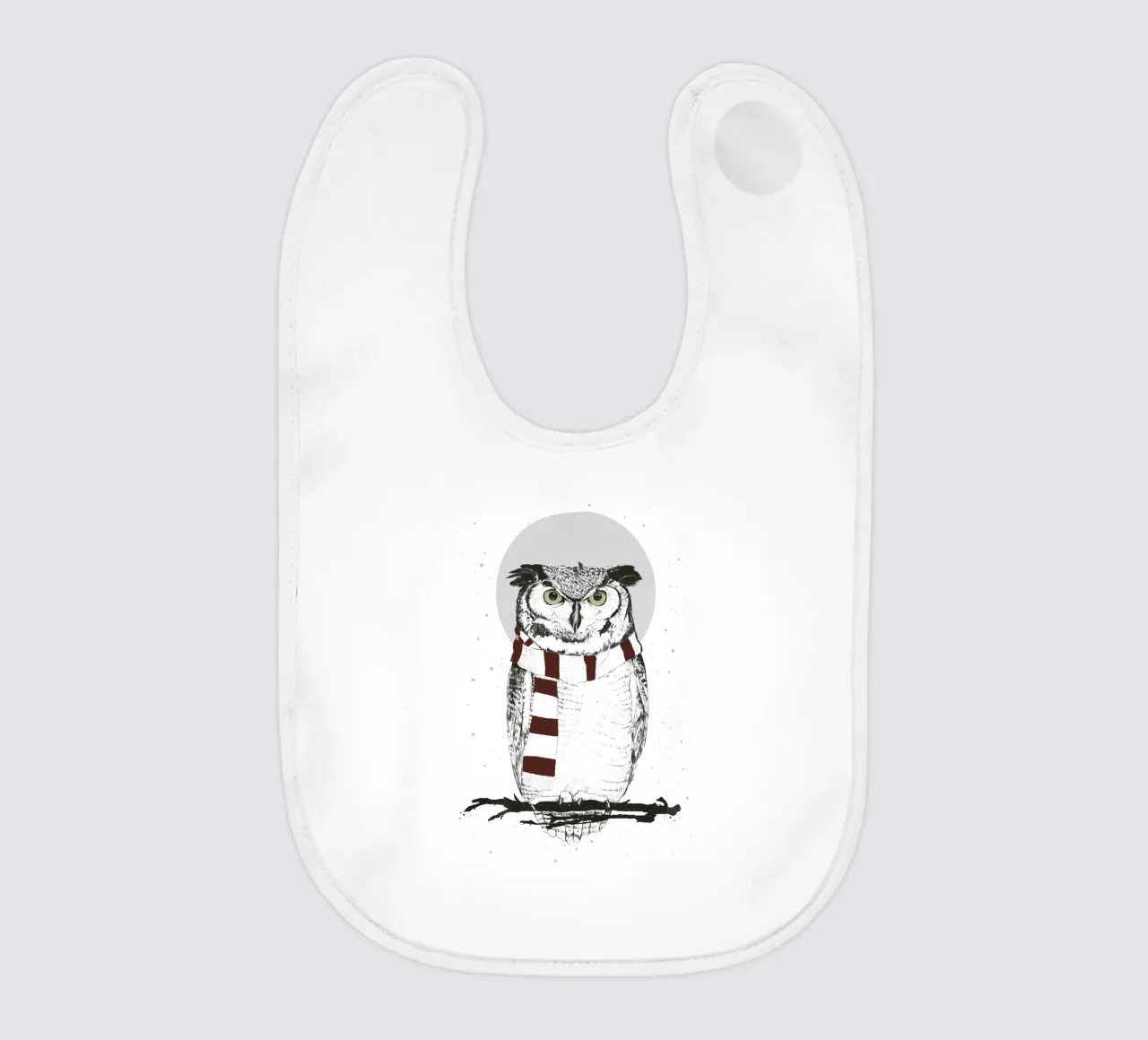 Winter Owl bavaglino da Balazs Solti