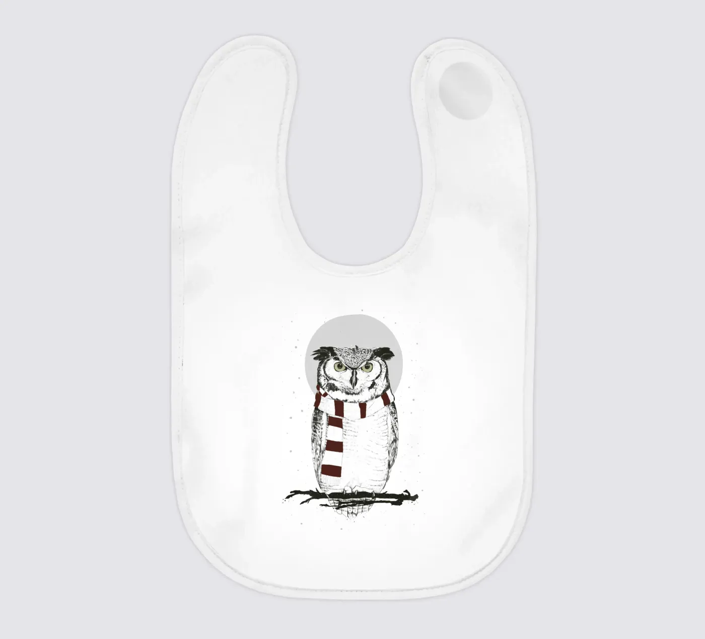 Winter Owl bavaglino da Balazs Solti